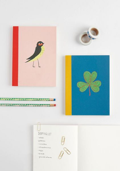 Produktbild: Notizbuch Midsommar Magic, Vogel, 80 Blatt, 100 g/m&sup2;