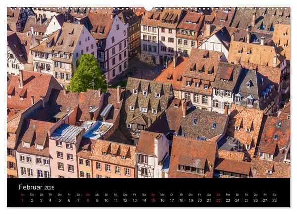 Produktbild: Stra&szlig;burg Impressionen (hochwertiger Premium Wandkalender 2026 DIN A2 quer), Kunstdruck in Hochglanz