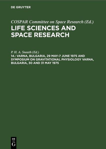 Produktbild: Varna, Bulgaria, 29 May&ndash;7 June 1975 and Symposium on Gravitational Physiology Varna, Bulgaria, 30 and 31 May 1975