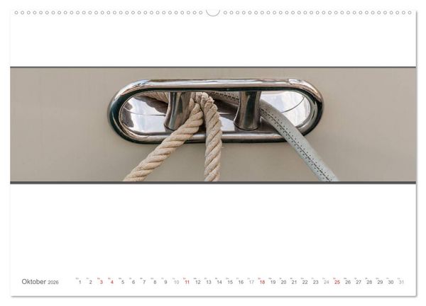 Produktbild: Emotionale Momente: Yachten - eleganter Luxus auf den Weltmeeren (hochwertiger Premium Wandkalender 2026 DIN A2 quer), Kunstdruck in Hochglanz