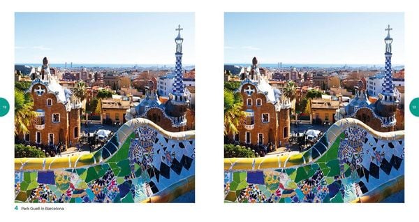 Produktbild: In 444 Fehlern um die Welt &ndash; Spanien. Finde die Unterschiede in den sch&ouml;nsten Motiven Spaniens.