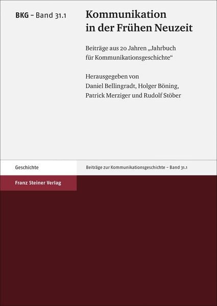 Produktbild: Kommunikation in der Fr&uuml;hen Neuzeit