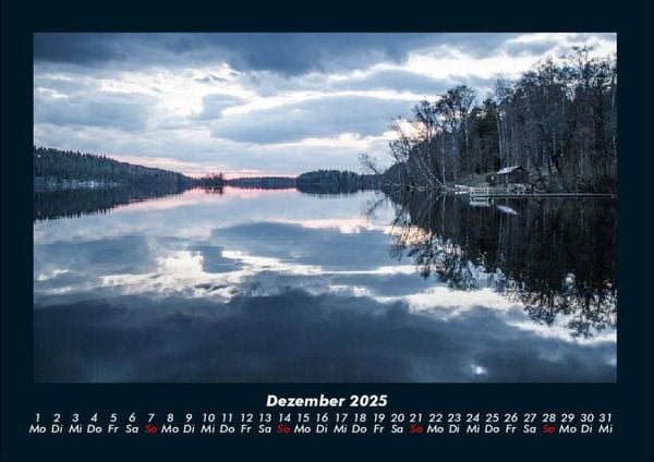 Produktbild: Die Seen der Erde 2025 Fotokalender DIN A4