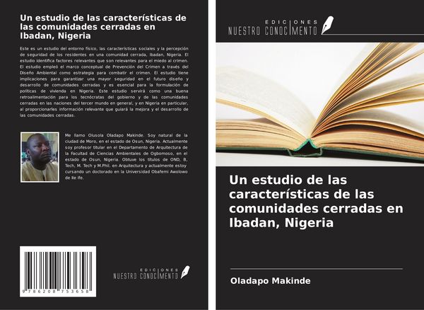 Produktbild: Un estudio de las caracter&iacute;sticas de las comunidades cerradas en Ibadan, Nigeria