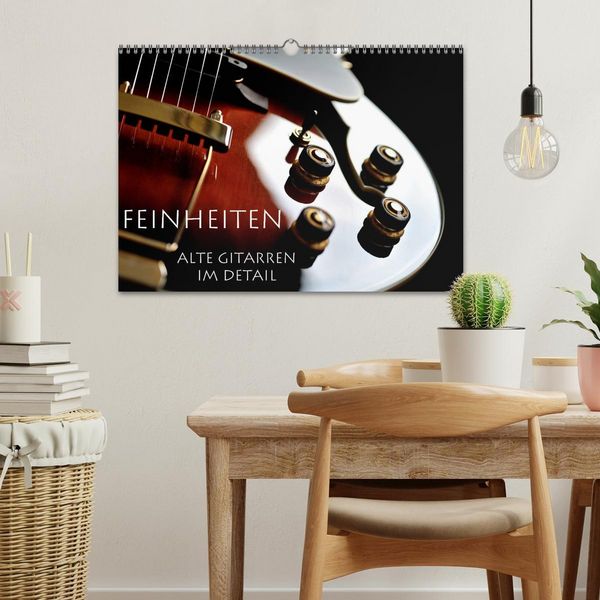 Produktbild: Feinheiten - Alte Gitarren im Detail (Wandkalender 2026 DIN A3 quer), CALVENDO Monatskalender