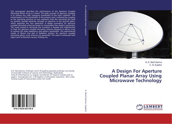 Produktbild: A Design For Aperture Coupled Planar Array Using Microwave Technology