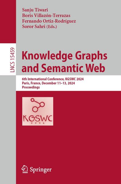 Produktbild: Knowledge Graphs and Semantic Web