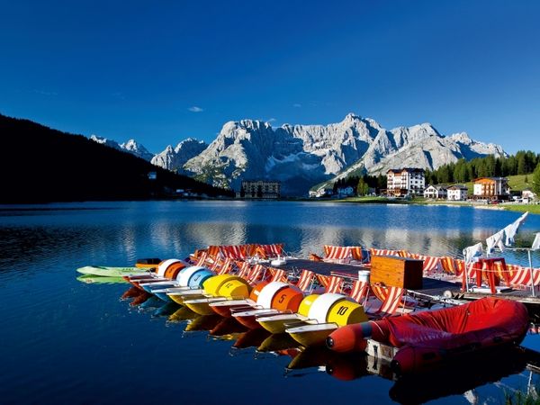 Produktbild: CALVENDO Puzzle Boote am Misurinasee | 1000 Teile Lege-Gr&ouml;&szlig;e 64x48cm Foto-Puzzle f&uuml;r gl&uuml;ckliche Stunden