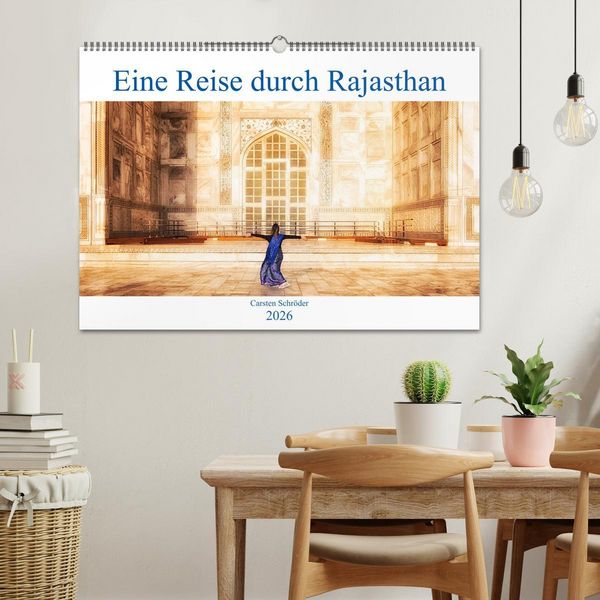 Produktbild: Eine Reise durch Rajasthan (Wandkalender 2026 DIN A2 quer), CALVENDO Monatskalender