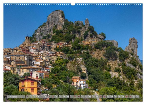 Produktbild: Abruzzen - Die wilde Mitte Italiens (hochwertiger Premium Wandkalender 2026 DIN A2 quer), Kunstdruck in Hochglanz