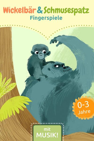 Produktbild: Wickelb&auml;r und Schmusespatz - Fingerspiele