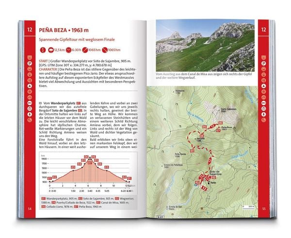 Produktbild: KOMPASS Wanderf&uuml;hrer Picos de Europa, 55 Touren