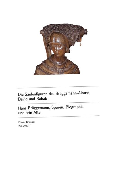 Produktbild: Die S&auml;ulenfiguren des Br&uuml;ggemann-Altars: David und Rahab