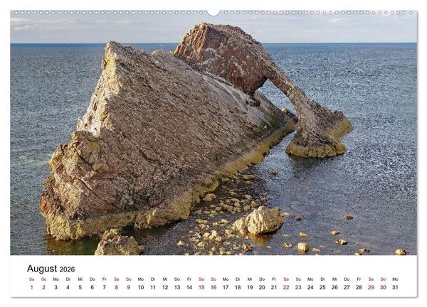 Produktbild: Von Cornwall nach Schottland (hochwertiger Premium Wandkalender 2026 DIN A2 quer), Kunstdruck in Hochglanz