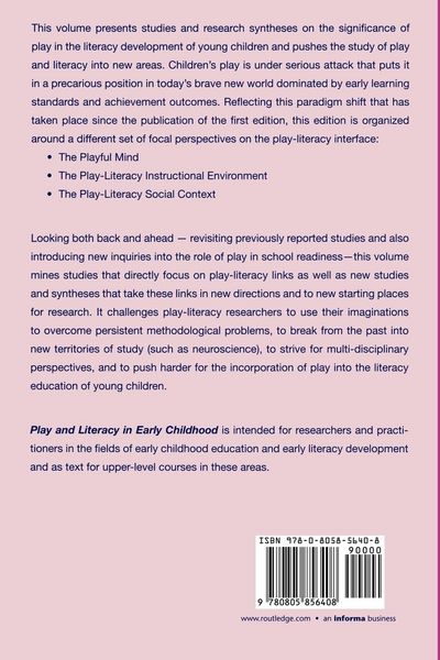 Produktbild: Play and Literacy in Early Childhood