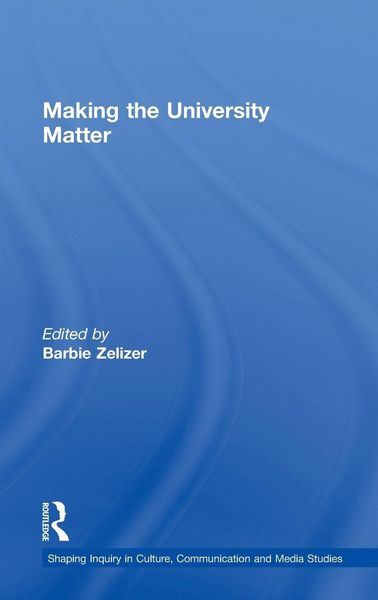 Produktbild: Making the University Matter