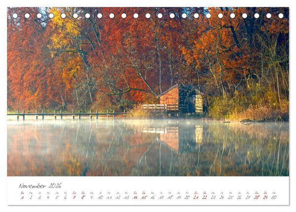 Produktbild: Das F&uuml;nf-Seen-Land Oberbayern (Tischkalender 2026 DIN A5 quer), CALVENDO Monatskalender