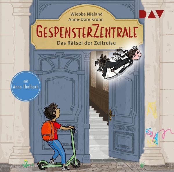 Gespensterzentrale – Teil 1: Das Rätsel der Zeitreise - Anne-Dore Krohn,Wiebke Nieland, CD, 9783742437037