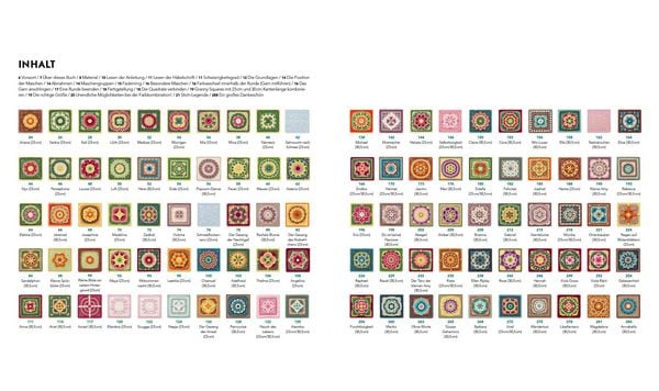 Produktbild: Musterbibel Granny Squares: H&auml;kelzauber in 3D-Optik