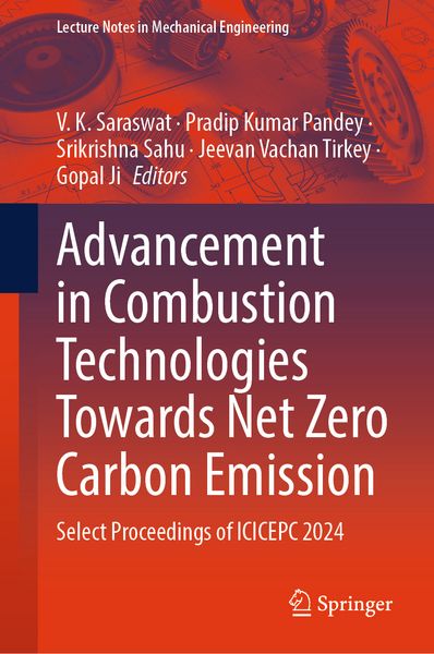 Produktbild: Advancement in Combustion Technologies Towards Net Zero Carbon Emission