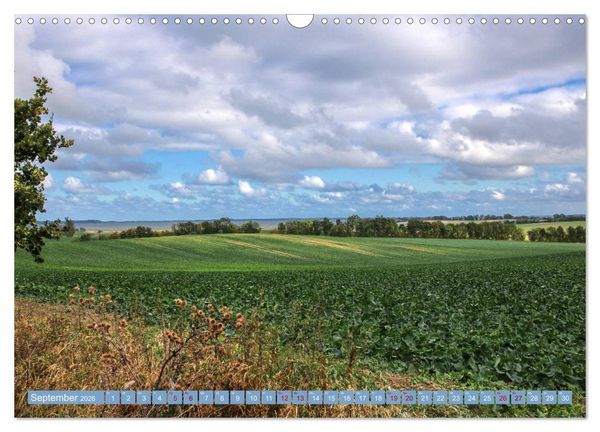 Produktbild: Stralsund und die Boddenlandschaft (Wandkalender 2026 DIN A3 quer), CALVENDO Monatskalender