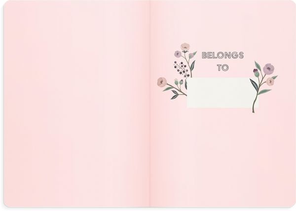 Produktbild: Burde Notizbuch Deluxe A5 Twigs