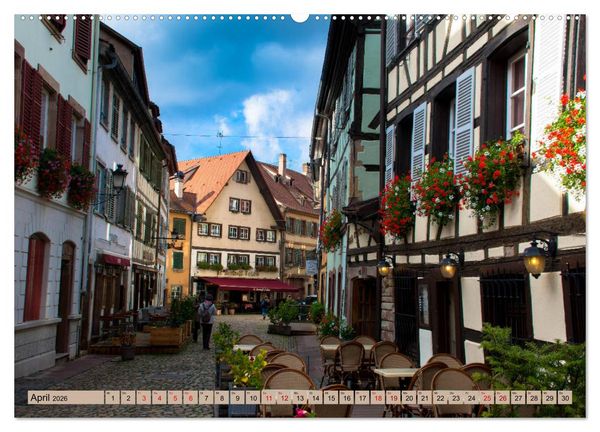 Produktbild: Zauberhaftes Stra&szlig;burg (Wandkalender 2026 DIN A2 quer), CALVENDO Monatskalender