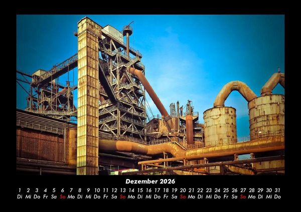 Produktbild: Architektur 2026 Fotokalender DIN A3