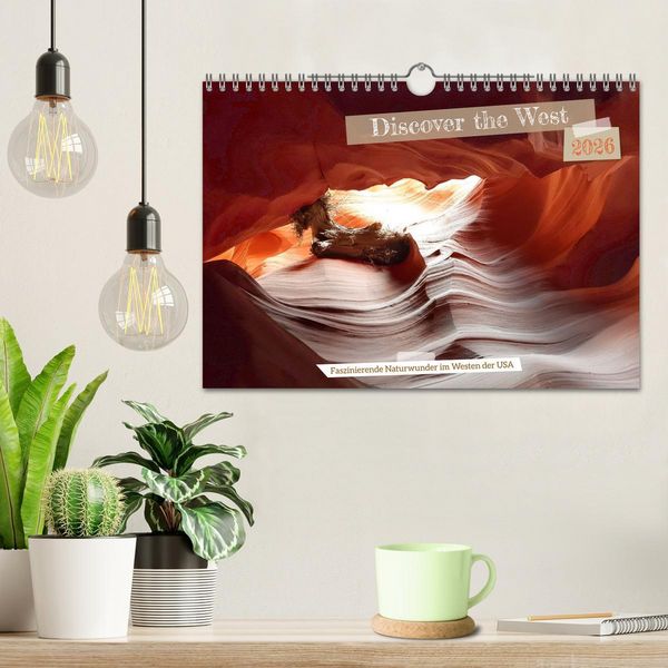 Produktbild: Discover the West (Wandkalender 2026 DIN A4 quer), CALVENDO Monatskalender