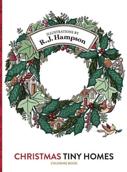 Produktbild: Christmas Tiny Homes Coloring Book