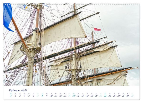 Produktbild: SAIL Amsterdam (Wandkalender 2026 DIN A2 quer), CALVENDO Monatskalender