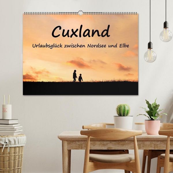 Produktbild: Cuxland, Urlaubsgl&uuml;ck zwischen Nordsee und Elbe (Wandkalender 2026 DIN A2 quer), CALVENDO Monatskalender