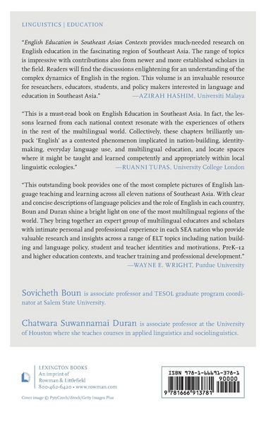 Produktbild: English Education in Southeast Asian Contexts