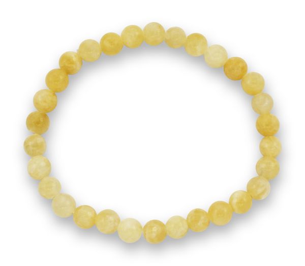 Produktbild: Orangencalcit Edelsteinarmband 6mm, J749-14
