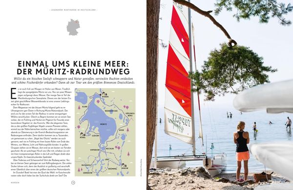 Lonely Planet Bildband Legendäre Radtouren in Deutschland
