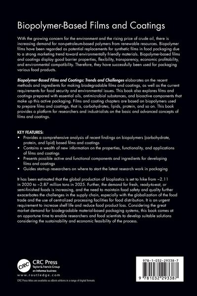 Produktbild: Biopolymer-Based Films and Coatings