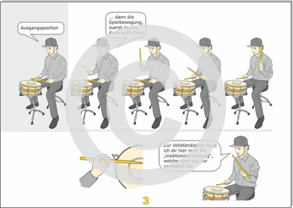 Produktbild: Snare Drum lernen, Schule f&uuml;r Anf&auml;nger