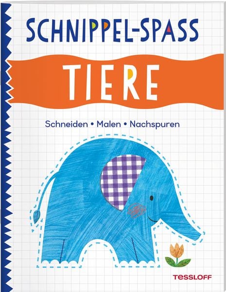 Produktbild: Schnippel-Spa&szlig;. Tiere. Schneiden - Malen - Nachspuren