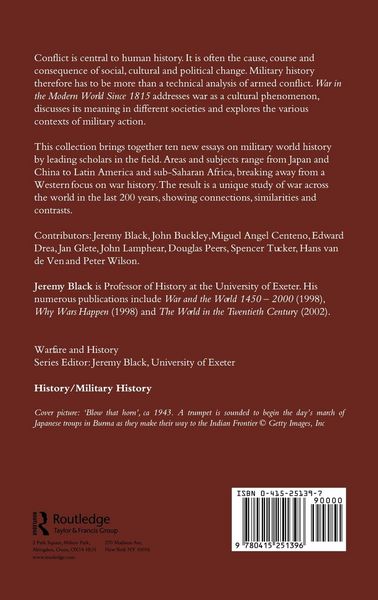 Produktbild: War in the Modern World since 1815