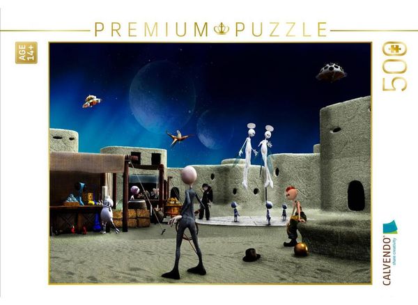 CALVENDO Puzzle Markttag | 500 Teile Lege-Größe 48 × 36 cm Foto-Puzzle für Erwachsene