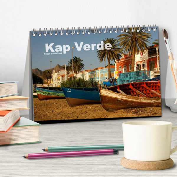 Produktbild: Kap Verde (Tischkalender 2026 DIN A5 quer), CALVENDO Monatskalender