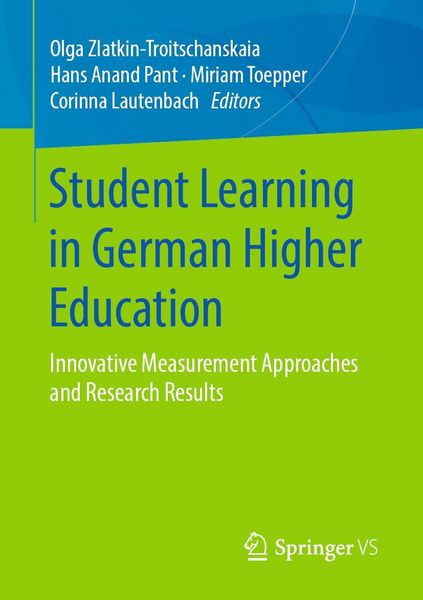 Produktbild: Student Learning in German Higher Education