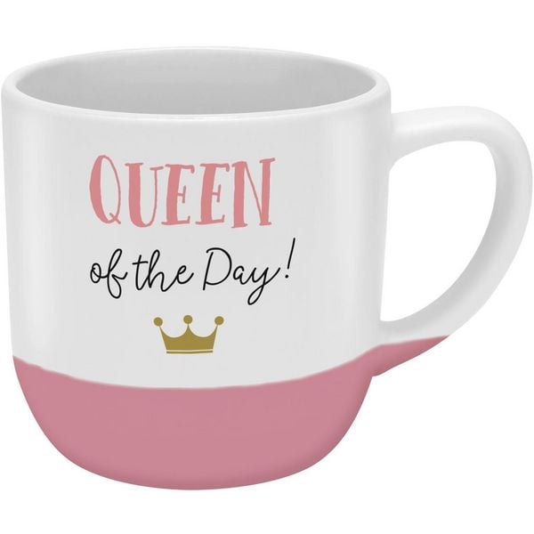 Produktbild: GRUSS & CO Tasse rund "Oueen of the day"