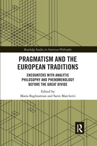 Produktbild: Pragmatism and the European Traditions