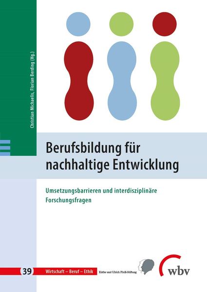 Produktbild: Berufsbildung f&uuml;r nachhaltige Entwicklung