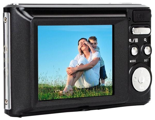 Produktbild: AgfaPhoto DC5200 Digitalkamera 21 Megapixel Opt. Zoom: 0 x Schwarz, Silber Integrierter Akku, mit eingebautem Blitz