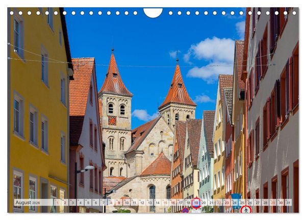 Produktbild: Ellwangen Impressionen (Wandkalender 2026 DIN A4 quer), CALVENDO Monatskalender