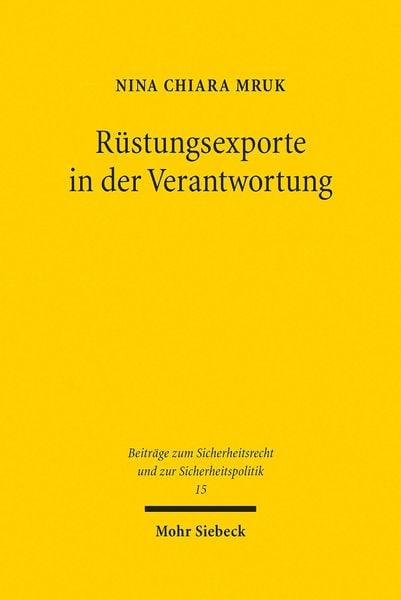 Produktbild: R&uuml;stungsexporte in der Verantwortung