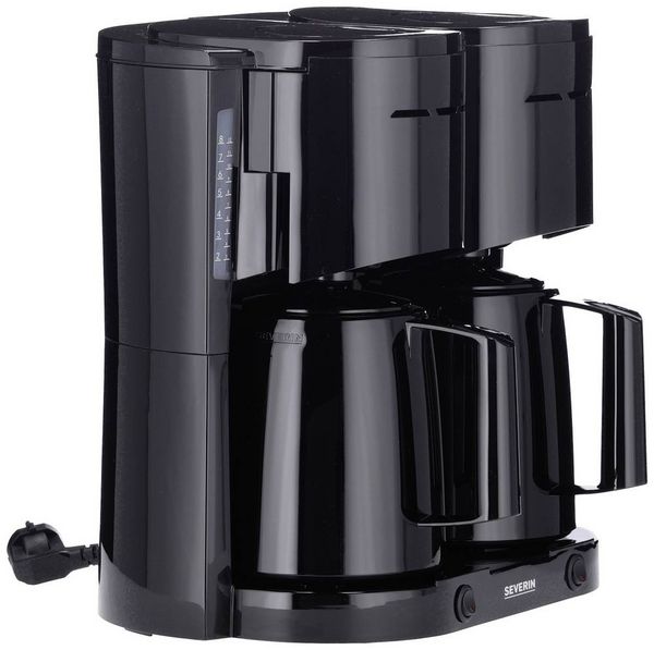 Produktbild: Severin KA 9315 Kaffeemaschine Schwarz Fassungsverm&ouml;gen Tassen=16 Isolierkanne