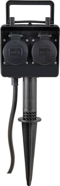 Produktbild: Heitronic 35466 Steckdosen-Verteiler 2fach